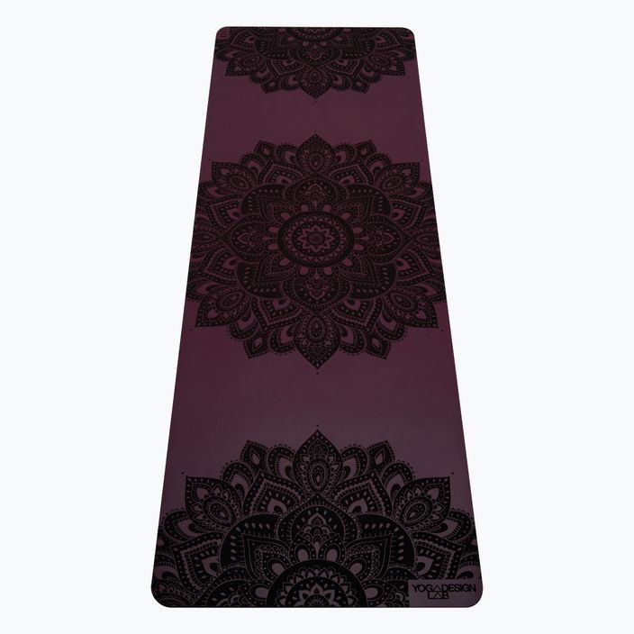 Yoga Design Lab Infinity Στρώμα γιόγκα 5 mm μοβ Mandala Burgundy 5