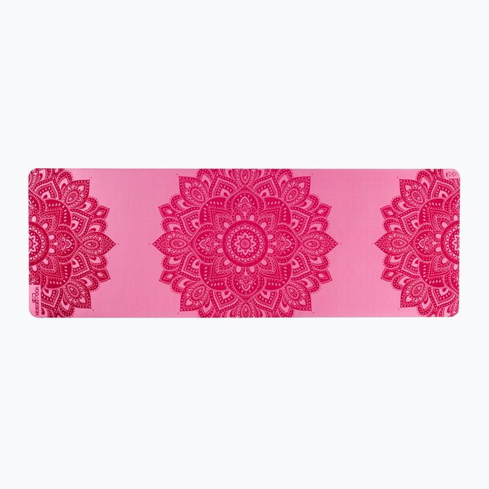 Yoga Design Lab Infinity Στρώμα γιόγκα 3 mm ροζ Mandala Rose 2
