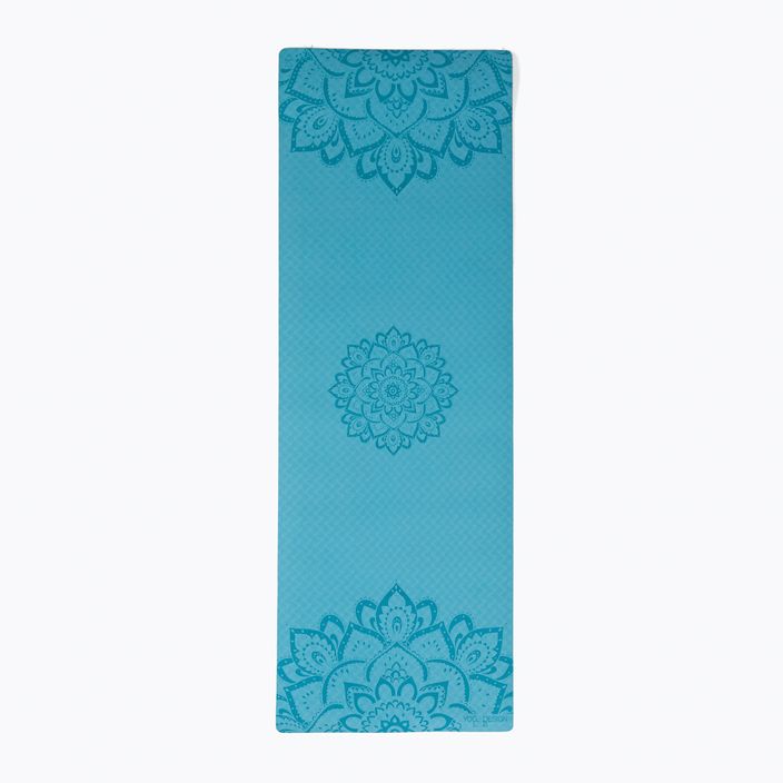Yoga Design Lab Flow Pure 6 mm μπλε Mandala Aqua yoga mat 2