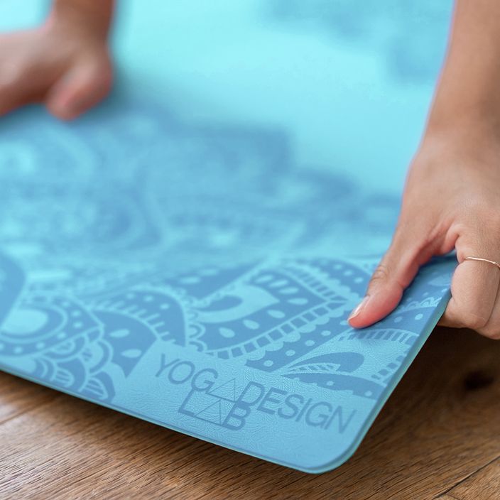 Yoga Design Lab Flow Pure 6 mm μπλε Mandala Aqua yoga mat 8