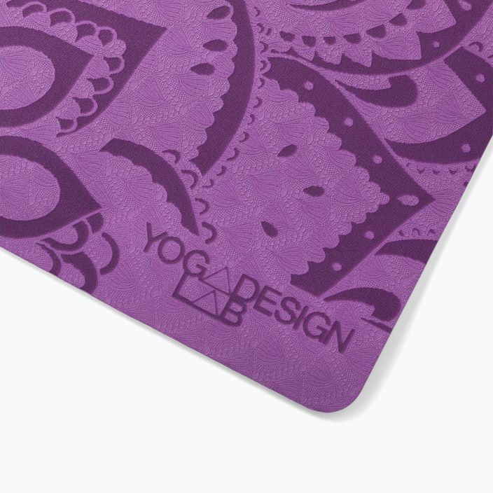 Yoga Design Lab Flow Pure 6 mm μοβ Mandala Lavender Lavender yoga mat 3