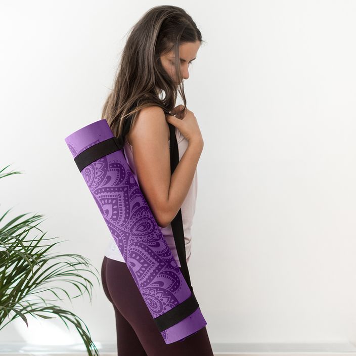 Yoga Design Lab Flow Pure 6 mm μοβ Mandala Lavender Lavender yoga mat 9