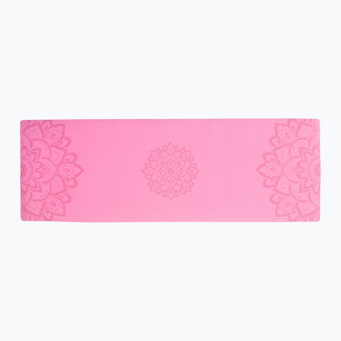 Yoga Design Lab Flow Pure 6 mm ροζ Mandala Rose στρώμα γιόγκα 2