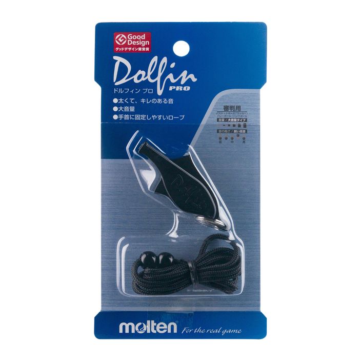 Σφυρίχτρα Molten Dolfin Pro μαύρο WDFPBK 2
