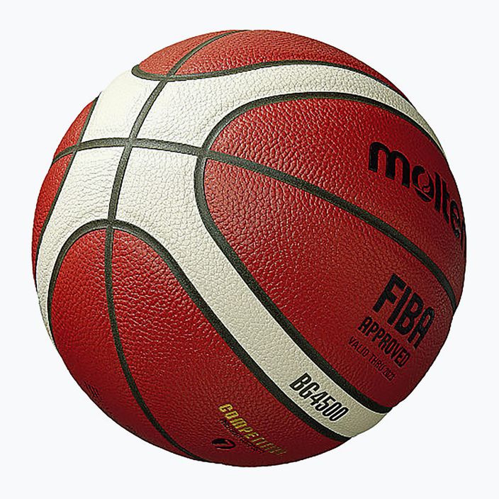 Molten basketball B7G4500 FIBA πορτοκαλί/ελιά μέγεθος 7 3