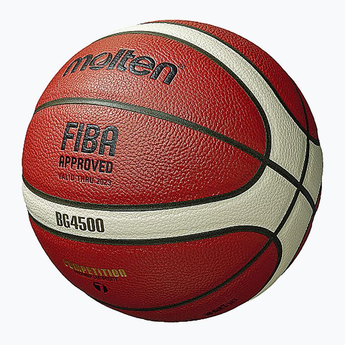 Molten basketball B7G4500 FIBA πορτοκαλί/ελιά μέγεθος 7 6