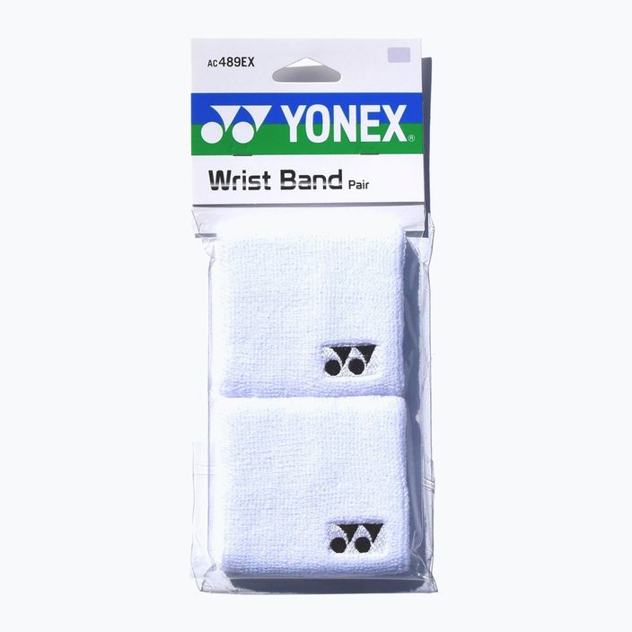 YONEX ολίσθησης καρπού 2 τεμάχια λευκό AC 489
