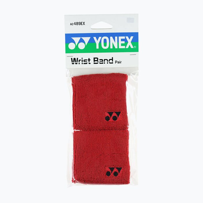 YONEX γλιστρήματα καρπού 2 τεμάχια κόκκινα AC 489 3