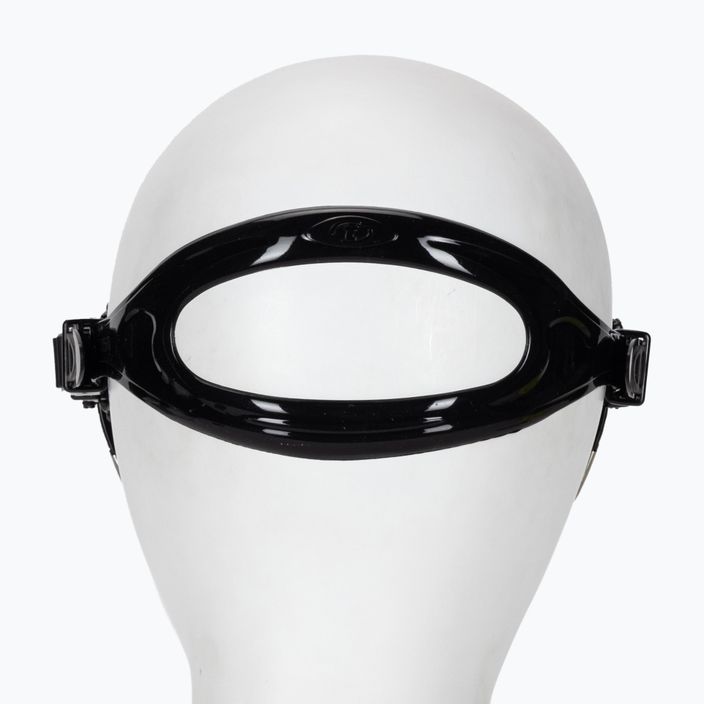 TUSA Freedom Hd Mask μάσκα κατάδυσης μαύρη και κίτρινη M-1001 4