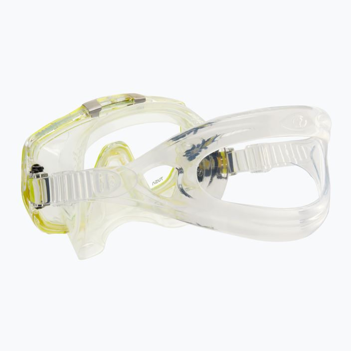TUSA Freedom Elite μάσκα κατάδυσης κίτρινου χρώματος M-1003 4