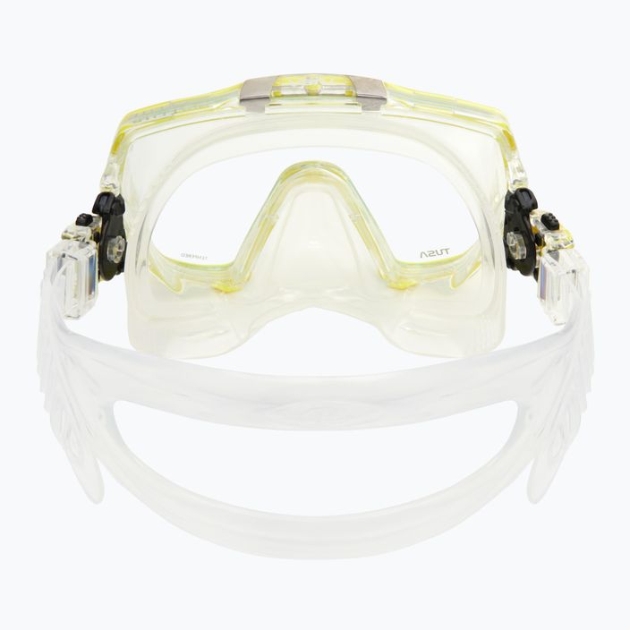 TUSA Freedom Elite μάσκα κατάδυσης κίτρινου χρώματος M-1003 5