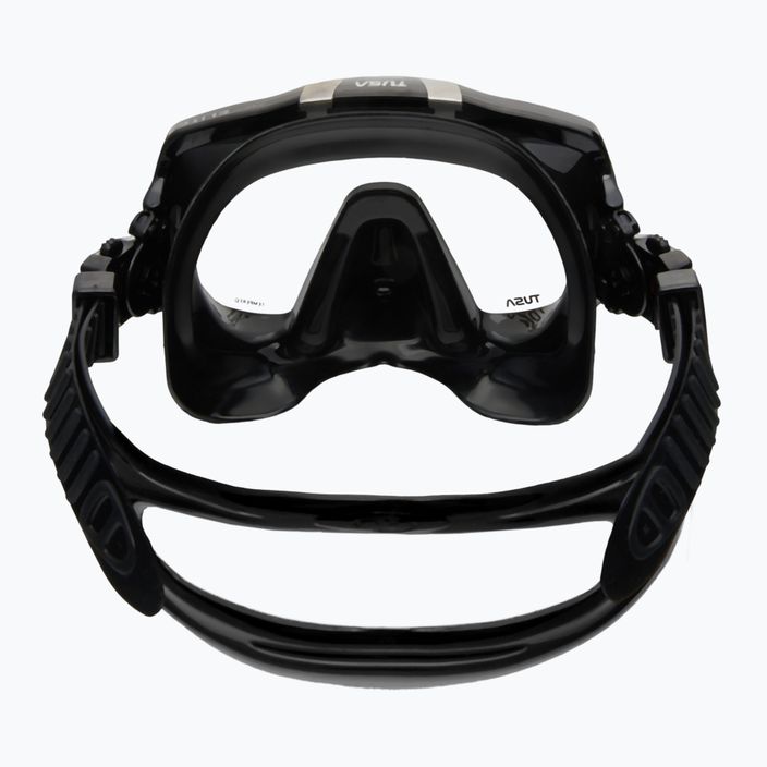 TUSA Freedom Elite μάσκα κατάδυσης μαύρη-μπλε M-1003 5