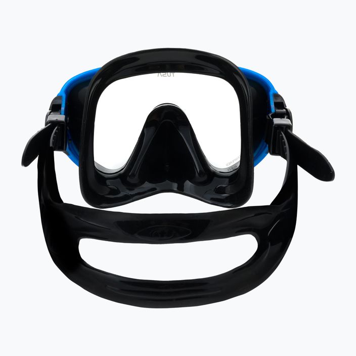 TUSA Sportmask μάσκα κατάδυσης μαύρη-μπλε UM-16QB FB 5