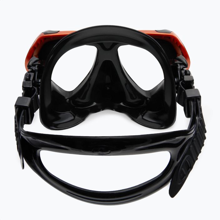 TUSA Paragon μαύρη/πορτοκαλί μάσκα κατάδυσης M2001SQB EOA 5