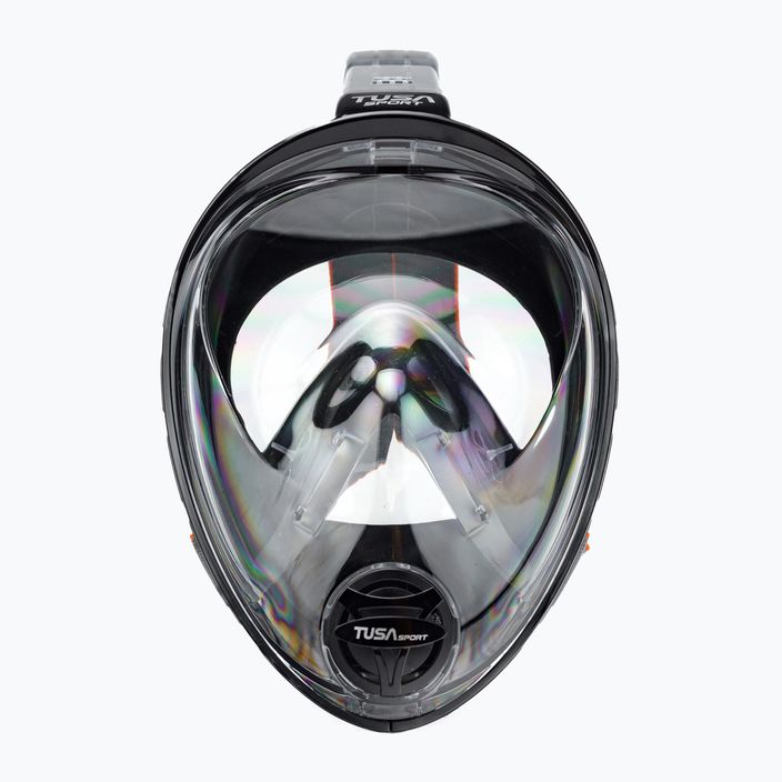 TUSA Sportfull μάσκα προσώπου μαύρη UM8001 2