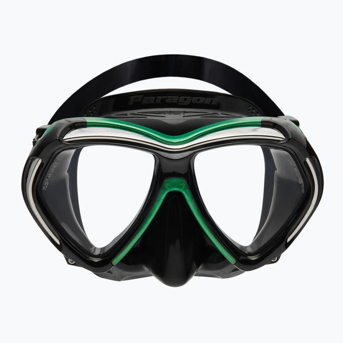 TUSA Paragon Μάσκα κατάδυσης Μαύρο-πράσινο M-2001 2