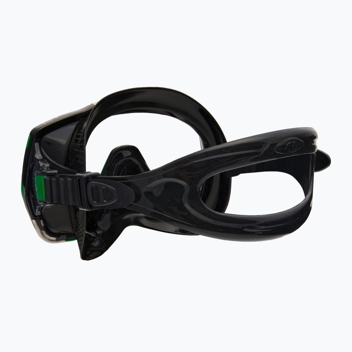TUSA Freedom Hd Mask μάσκα κατάδυσης μαύρη-πράσινη M-1001 4