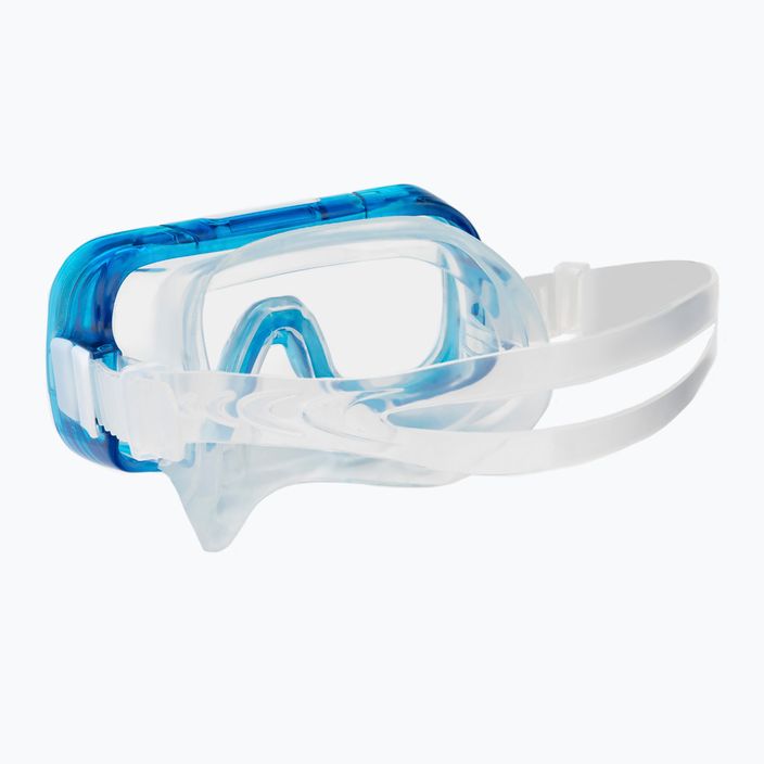 Σετ κατάδυσης TUSA Μάσκα + αναπνευστήρας + βατραχοπέδιλα MINI-KLEIO μπλε UP-0201 CB 8