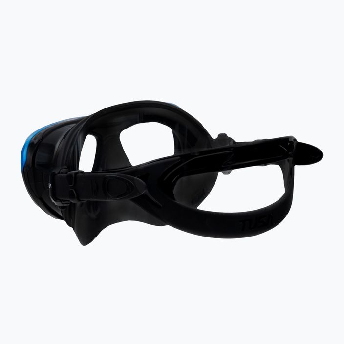 TUSA Intega Mask μάσκα κατάδυσης μαύρη-μπλε M-2004 4