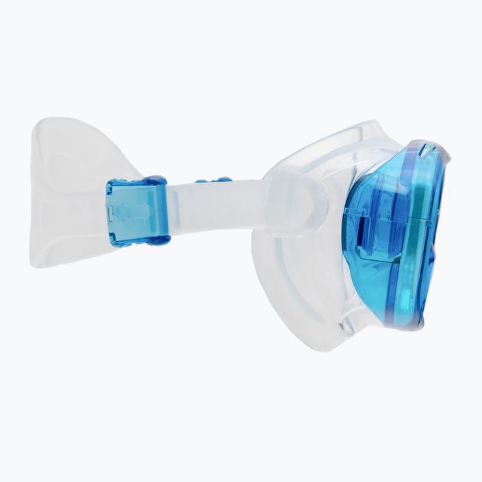 Σετ κατάδυσης TUSA Μάσκα + αναπνευστήρας μπλε UC-0211PCP 3