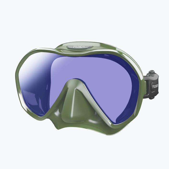 TUSA Zeense Pro πράσινη μάσκα κατάδυσης M1010S 6