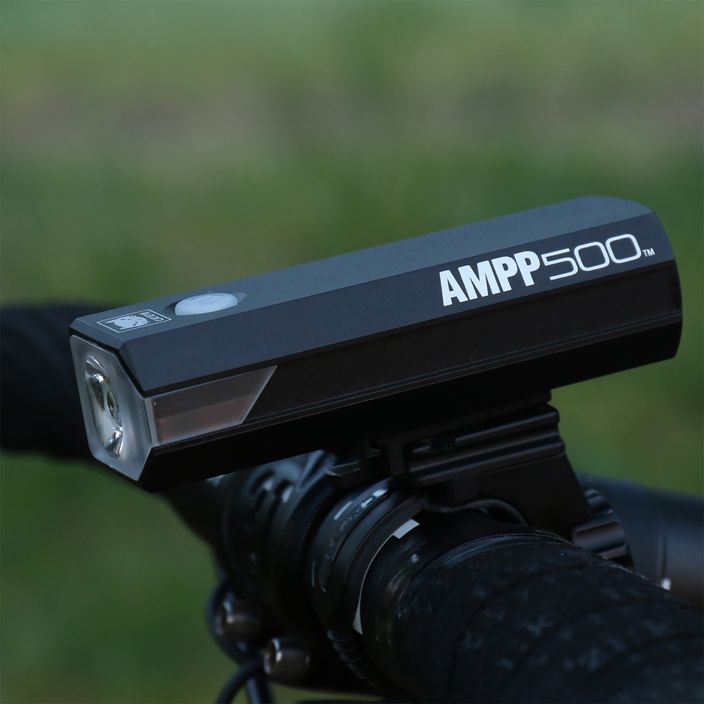 CatEye AMPP 500 μπροστινό φως ποδηλάτου HL-EL085RC μαύρο 2