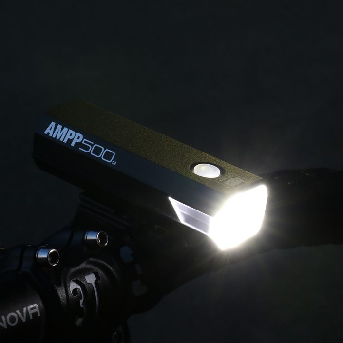 CatEye AMPP 500 μπροστινό φως ποδηλάτου HL-EL085RC μαύρο 3