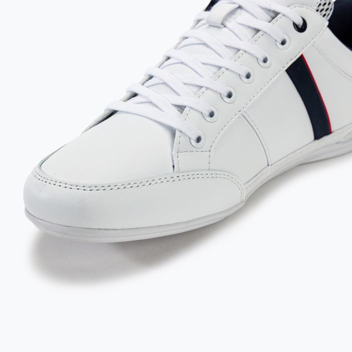 Lacoste ανδρικά παπούτσια 40CMA0067 λευκό/ναυτικό/κόκκινο 7