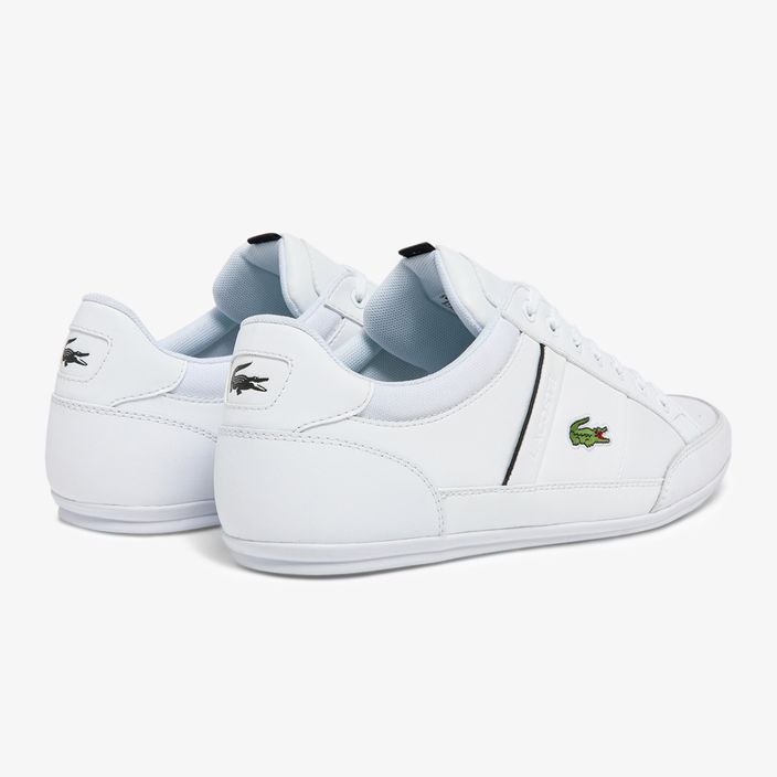 Lacoste ανδρικά παπούτσια 42CMA0014 λευκό/μαύρο 10
