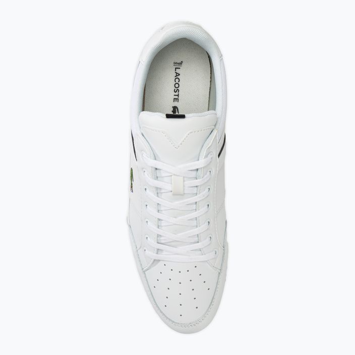 Lacoste ανδρικά παπούτσια 42CMA0014 λευκό/μαύρο 5