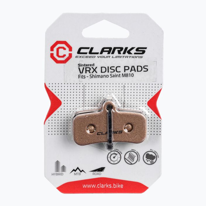 Clarks CLA-VRX851 μεταλλικά τακάκια φρένων με συμπυκνωμένο μέταλλο
