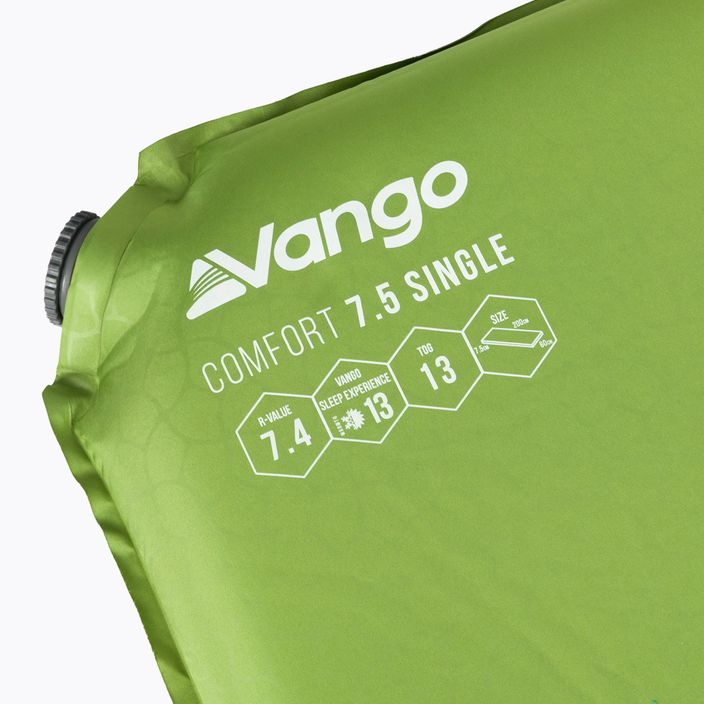 Vango Comfort Single 7,5 cm πράσινο αυτοφουσκωτό στρώμα SMQCOMFORH09A12 3
