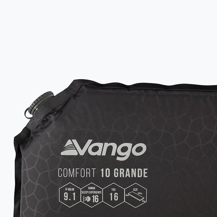 Vango Comfort 10 Grande αυτο-φουσκωτό στρώμα σκιά γκρι 2