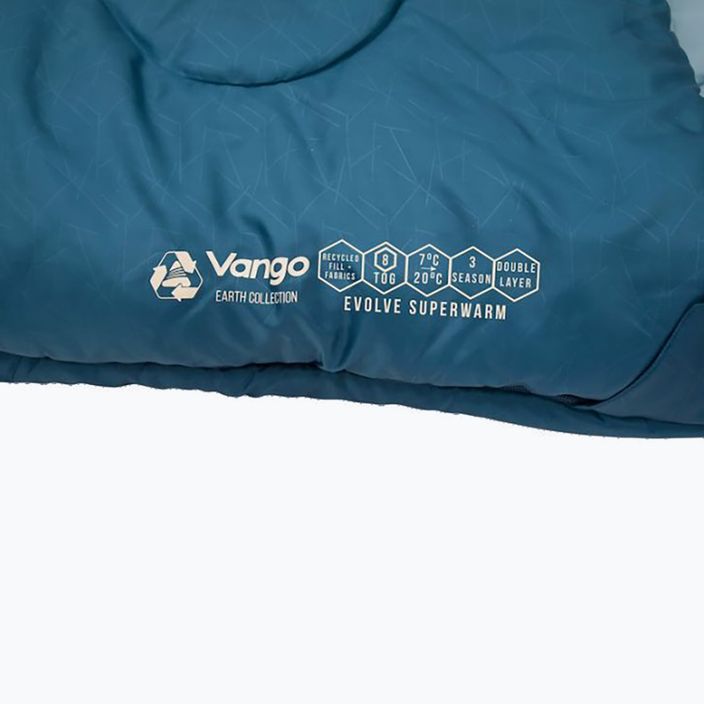 Vango Evolve Superwarm Single υπνόσακος μπλε SBREVOLVEM23TJ8 10