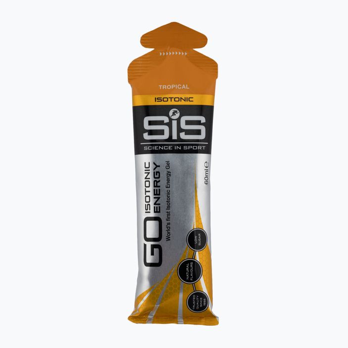 Science in Sport Go Isotonic gel baget 60ml τροπικά φρούτα SIS131043