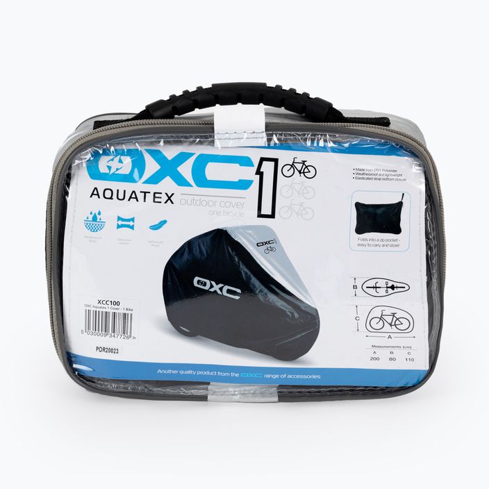 Κάλυμμα ποδηλάτου OXC Aquatex μαύρο OXFCC100