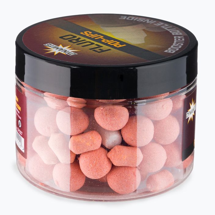 Dynamite Baits Red-Amo Fluoro Pop-Ups ροζ επιπλέων κυπρίνος boilies 2