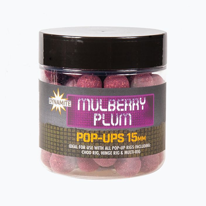 Dynamite Baits Mulberry Plum Pop Up 15mm σκούρο μωβ μπάλες κυπρίνου ADY041014