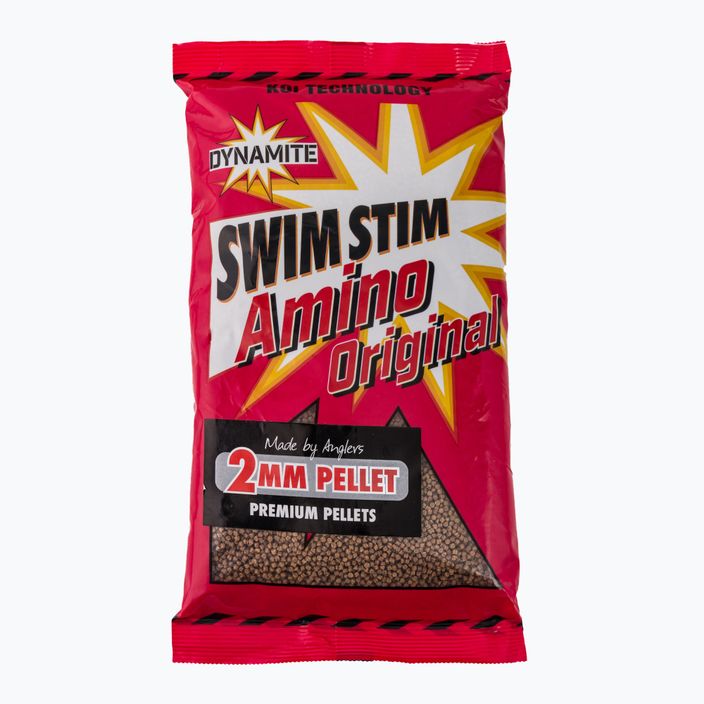 Dynamite Baits Swim Stim Amino method pellets 2mm καφέ ADY041401