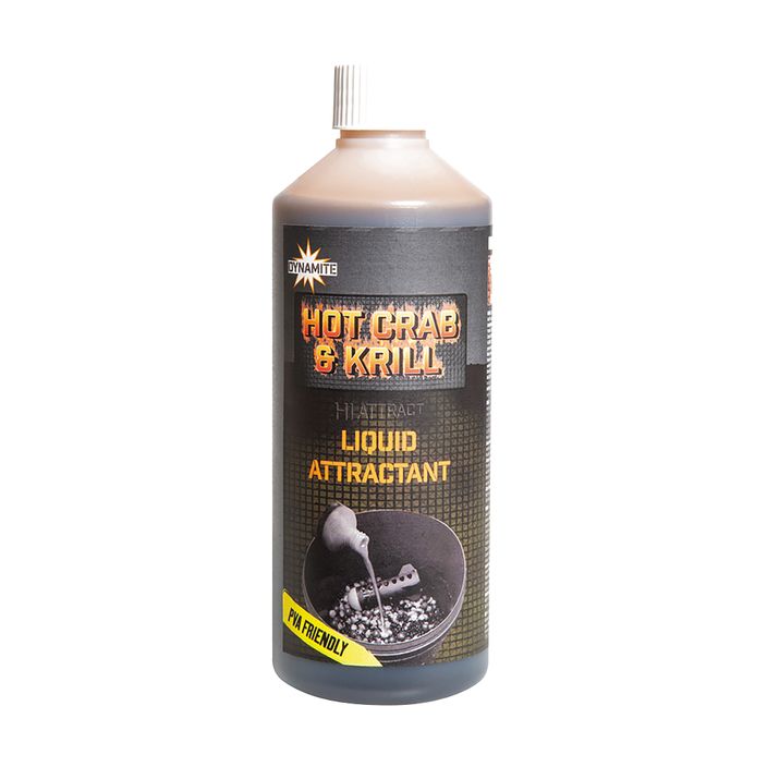 Dynamite Baits Hot Crab & Krill-Liquid Attractant 500 ml υγρό δόλωμα 2