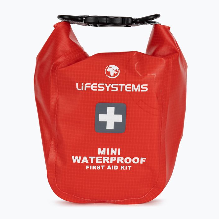 Lifesystems Μίνι αδιάβροχο κιτ πρώτων βοηθειών ταξιδιού κόκκινο
