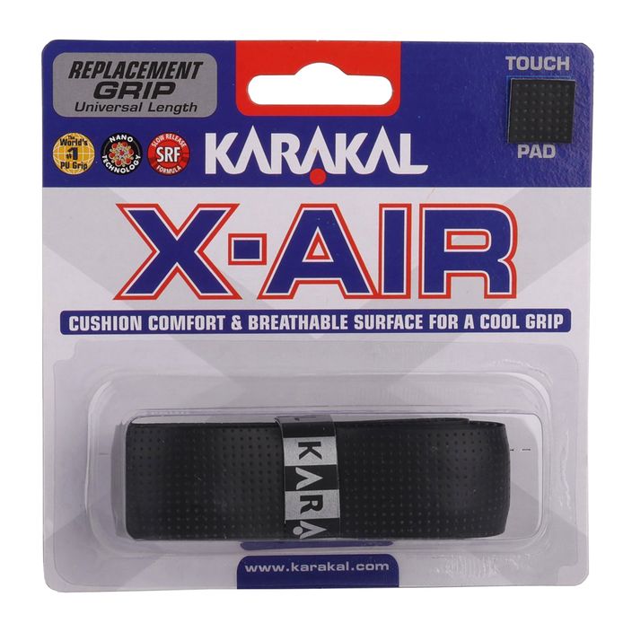 Τύλιγμα ρακέτας σκουός Karakal X-AIR Grip μαύρο 2