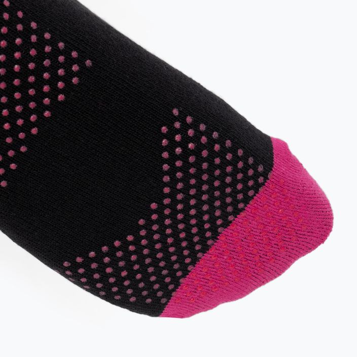 Γυναικείες κάλτσες τένις Karakal X2+ Trainer μαύρο/ροζ KC538 4