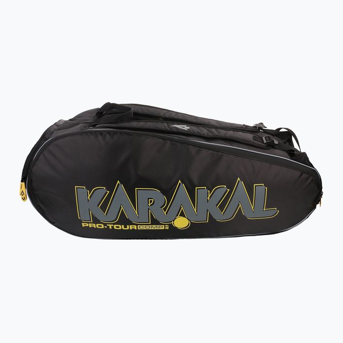 Τσάντα σκουός Karakal Pro Tour Comp 2.1 9R κίτρινη