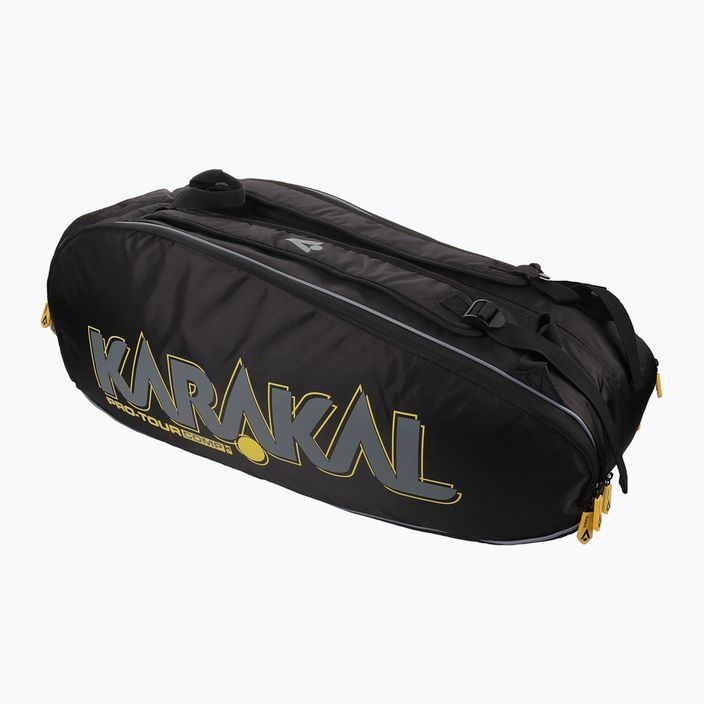 Τσάντα σκουός Karakal Pro Tour Comp 2.1 9R κίτρινη 2