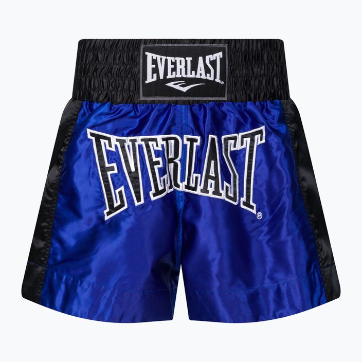 Ανδρικό σορτς προπόνησης Everlast Muay Thai μπλε/μαύρο EMT6