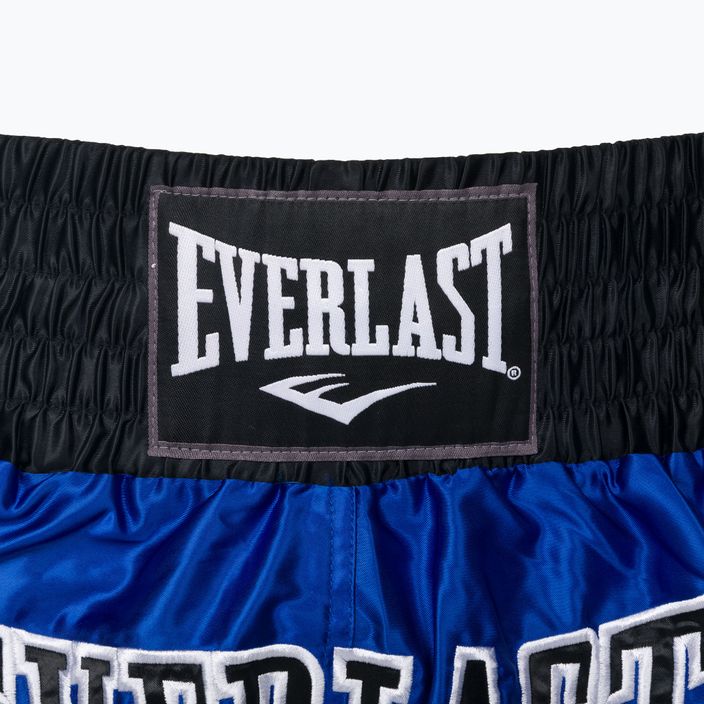 Ανδρικό σορτς προπόνησης Everlast Muay Thai μπλε/μαύρο EMT6 3
