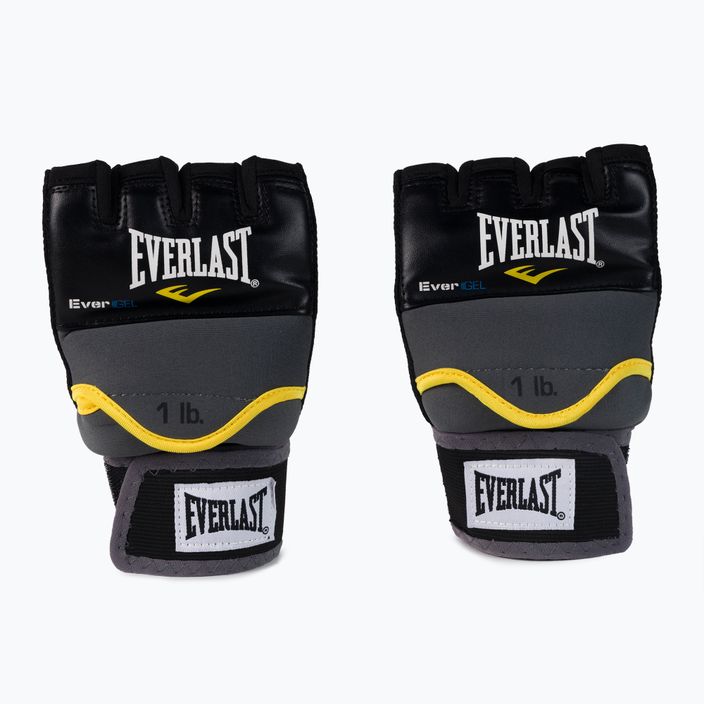 Everlast ανδρικά γάντια με βάρη μαύρα/γκρι 4355 GR