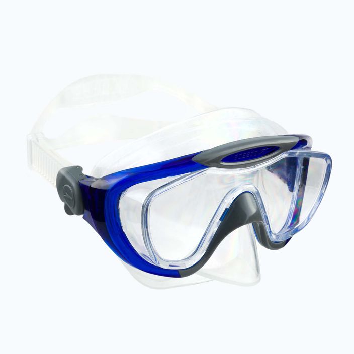 Speedo Glide Snorkel Fin σετ μάσκα + πτερύγια + αναπνευστήρας μπλε 8-016595052 2