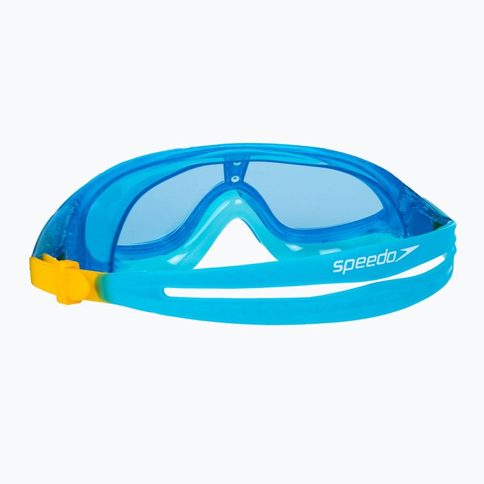 Speedo Rift Junior μπλε/πορτοκαλί παιδική μάσκα κολύμβησης 8-012132255 4